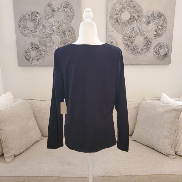 Coldwater Creek Embellished Christmas Tree Tee Sz Large - Picture 5 of 10